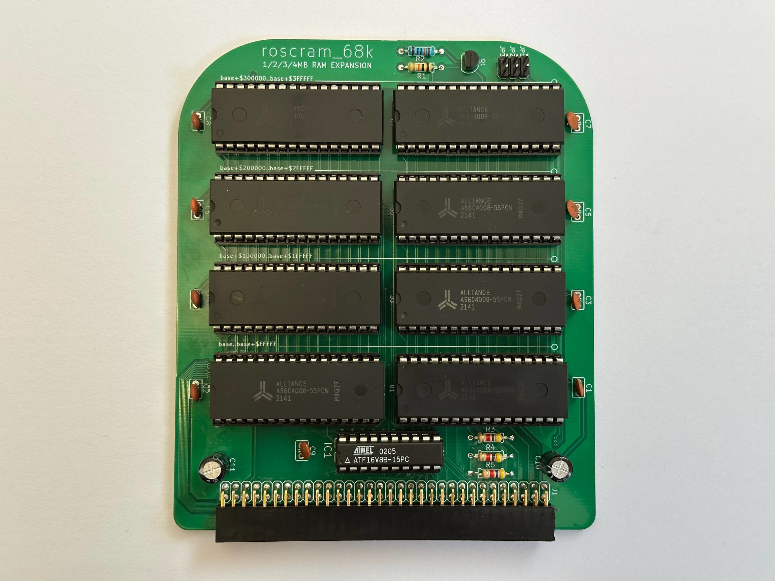 4MB SRAM Expansion Kit for rosco_m68k